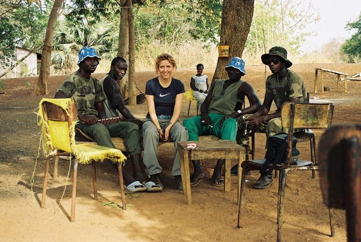 Irene Zoe Alameda in Parc National Niokolo Koba, Senegal