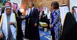 Michelle Obama fue ignorada por la corte del nuevo rey de Arabia Saudí