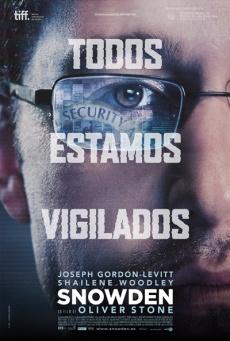 Poster of the movie Snowden, by Oliver Stone