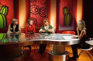 Irene Zoe Alameda, tertuliana habitual del programa De Calle