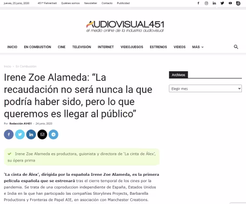 Irene Zoe Alameda: 'The collection will never be what it could have been, but what we want is to reach the public'