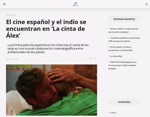 Spanish and Indian cinema meet in 'Alex's Strip'