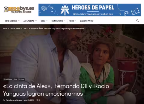  'Alex's Strip', Fernando Gil and Rocío Yanguas manage to move us