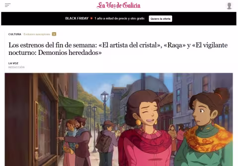This weekend's premieres: 'The Glass Artist', 'Raqqa' and 'The Night Watchman: Inherited Demons'