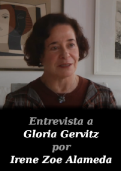 Interview with the Mexican poet Gloria Gervitz